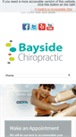 Mobile Screenshot of baysidechiropractic.com